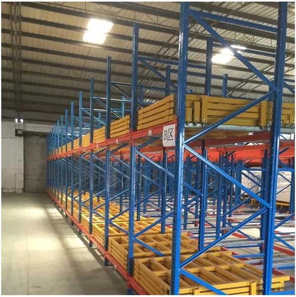 Powder Coating Heavy Duty Storage Racks Anti - Rust Push Back Racking ​