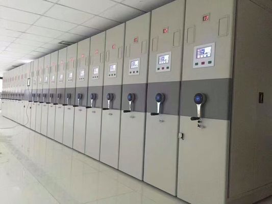 Electrical Powder Intelligent High Density Storage System , Mobile File Storage Systems