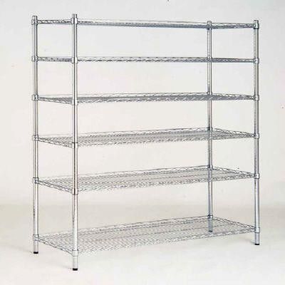 6 Tier Adjustable Industrial Wire Sheling Office Wire Racking Industrial Storage Solutions