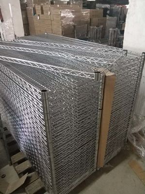 Cold Room High Density Shelving System For Dry Storage , Coolers And Walk-In Freezers