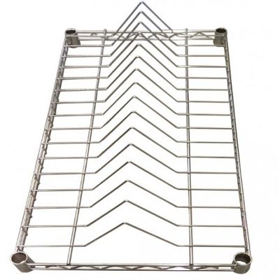Electro - Static Discharge ESD Chrome Storage SMT Reel Shelving With Wire Mesh Structure