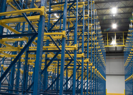 Heavy Duty Drive in Pallet Racking Beam Type Suits for Cold Warehouse Storage