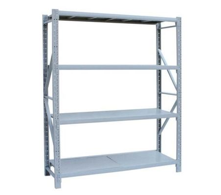 Combined Wide Span Shelving Teardrop Warehouse Pallet Racks For Light Storage