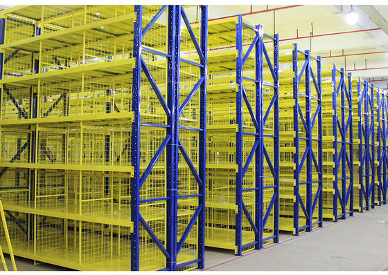 Cold Roll Steel Medium Duty Shelving Racking / Long Span Racking System
