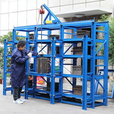 Drawer Style Heavy Duty Storage Racks / Metal Mould Storage Racks For Electronic Industry