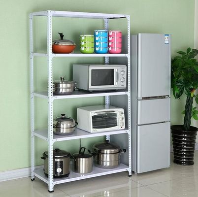 C Store Metal Display Boltless Steel Rack In White Color 150kg Per Level
