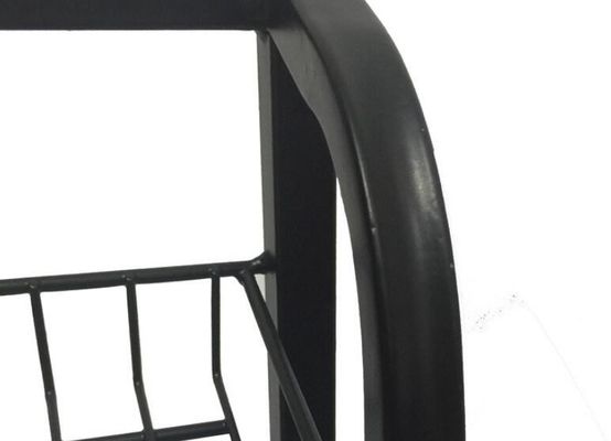 Black Wire 5 Layers Supermarket Display Shelves For Chewing Gums