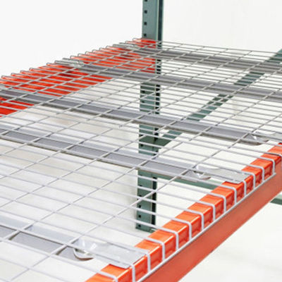 Safety Welded Wire Mesh Decking For Pallet  Flared Channel Type