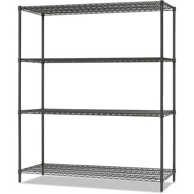 4 Layers Adjustable Rack Unit Office and Workshop Storage Shelving