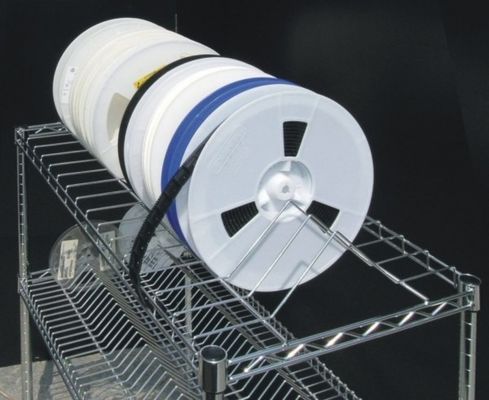 Solid Tier Reel Storage Shelving Systems For Esd Electronics Industry