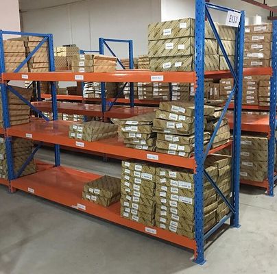 Four Layers Wide Span Shelving Unit For School /  Library Easy Assembled