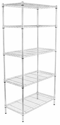 High Durability Home Wire Shelving Chrome Plated Static Loading 200kg