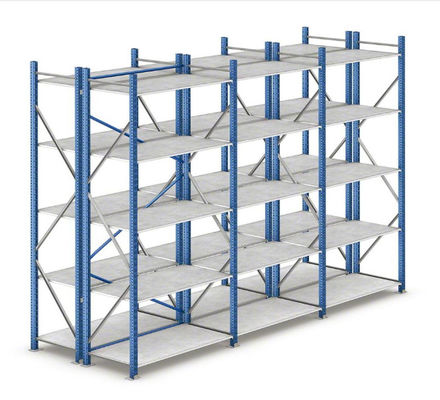 BSCI Q235 Steel Wide Span Shelving 72x36x18 Inches For Retailer