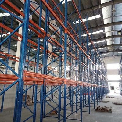 Easy Assemble Heavy Duty Selective Pallet Rack Adjustable Steel Structure