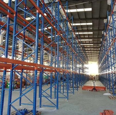 Industrial Heavy Duty Storage Racks 1000KG Capacity / Warehouse Pallet Racking Systems