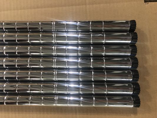 Stable  Industrial Wire Shelving Large Storage Capabilities Overhead Track For Health Care