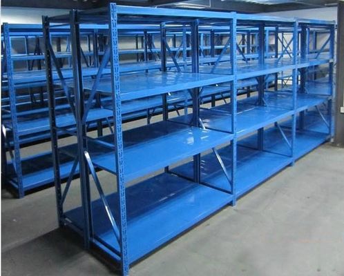 Medium Duty Wide Span Q235 Steel Steel Storage Rack 200kg