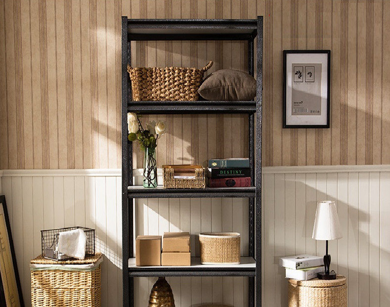 Industrial Style Boltness Portable Metal Shelving 60" Height For Household