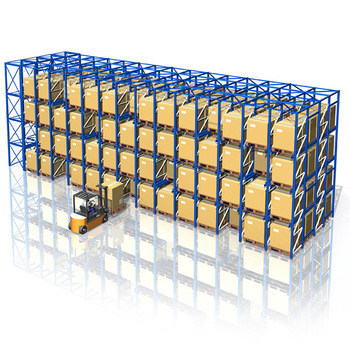 Seed Cold Room Accessed By Forklifts Bulk Storage Racks / Drive In Pallet Racks