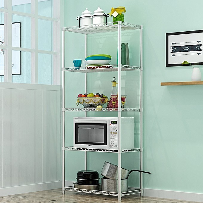 Restaurant Or Home Wire Shelving / Metal Wire Rack 18"D X 24"W