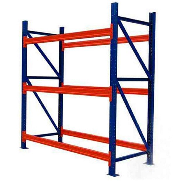 Food Packaging Selective Warehouse Pallet Racking Multi Level Cold Roll Steel
